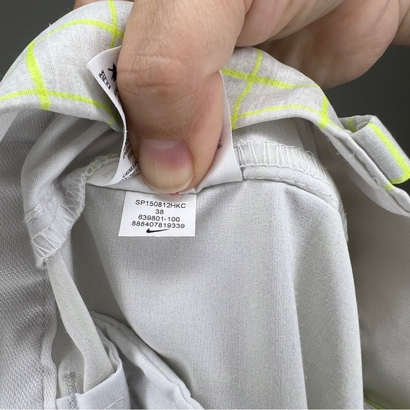 Nike Golf Tour Performance  Dri-fit Plaid Shorts sz 38 - Picture 7 of 7